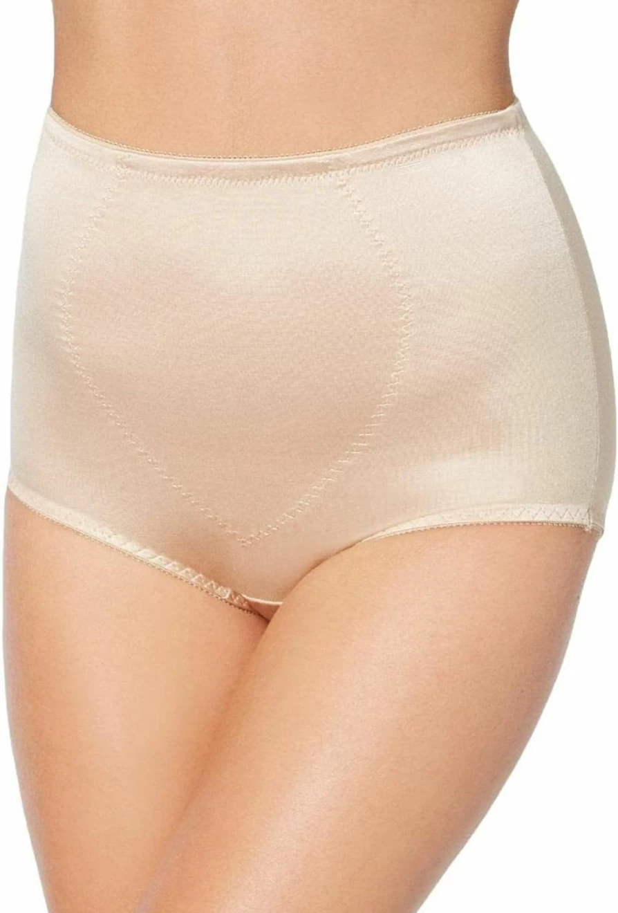 Bali Women's Tummy Control Shapewear Briefs - Firm Support High Waist Shaping Underwear, 2-Pack Comfortable Slimming Panties