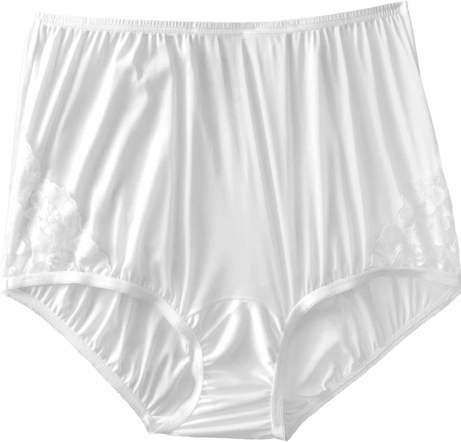 Vanity Fair Women's Classic Comfort Fit Underwear - Soft Cotton Briefs for Everyday Wear