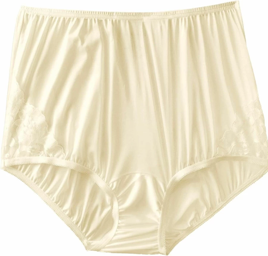 Vanity Fair Women's Classic Comfort Fit Underwear - Soft Cotton Briefs for Everyday Wear