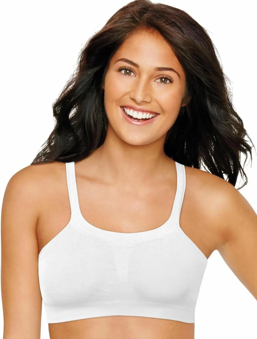 Hanes Women's Ultimate Multi-Way Wireless Bra with Foam Cups - Comfortable & Supportive DHHU12
