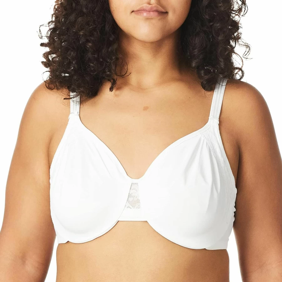 Olga Women's Plus-Size Cloud 9 Minimizer Bra - Comfortable Full Coverage Support Bra for Curvy Women