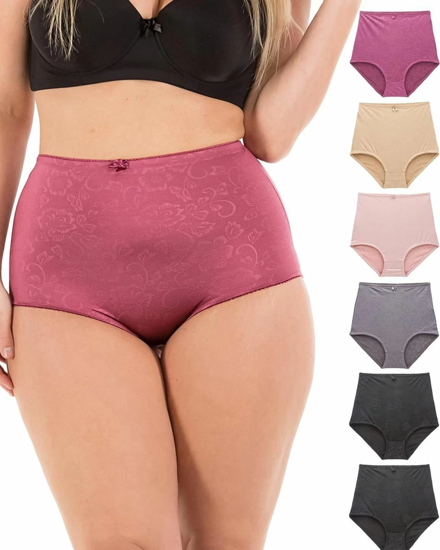 Barbra Lingerie Women's High-Waist Tummy Control Panties - Shapewear Girdle for Smoothing & Slimming