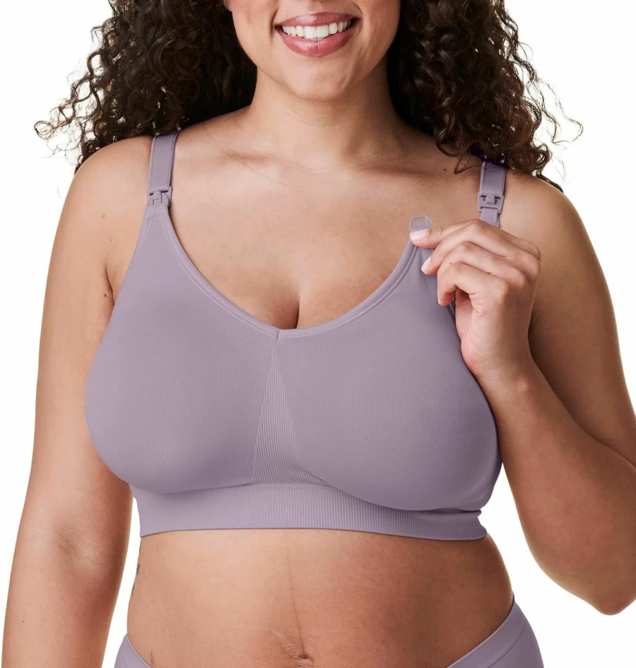 Bravado Designs Wireless Nursing Bra - Seamless Maternity Bra for Comfortable Breastfeeding