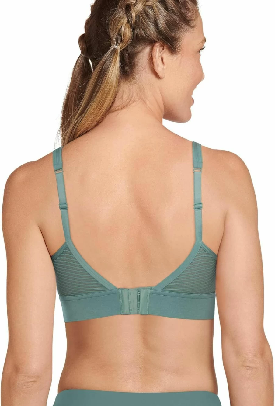 Jockey Women's Forever Fit Supersoft Modal V-Neck Bra with Molded Cups for Comfort & Support
