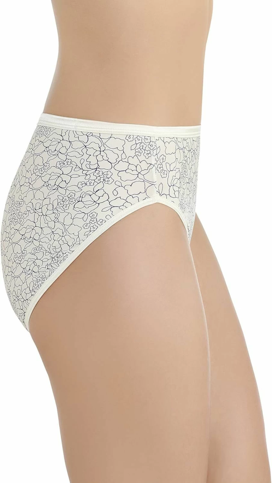 Vanity Fair Women's Illumination High Cut Underwear for Comfort & Fit - Regular & Plus Size Options