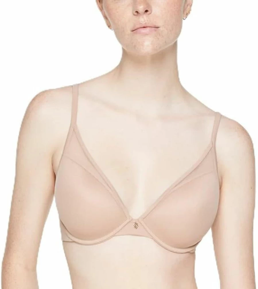 ThirdLove Classic Plunge Bra - No-Show Lines, Comfortable Underwire Support for Women, Shape-Molding Design