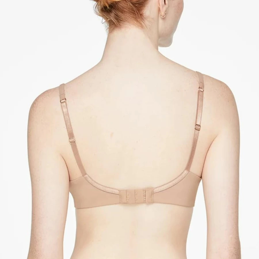 ThirdLove Classic Plunge Bra - No-Show Lines, Comfortable Underwire Support for Women, Shape-Molding Design