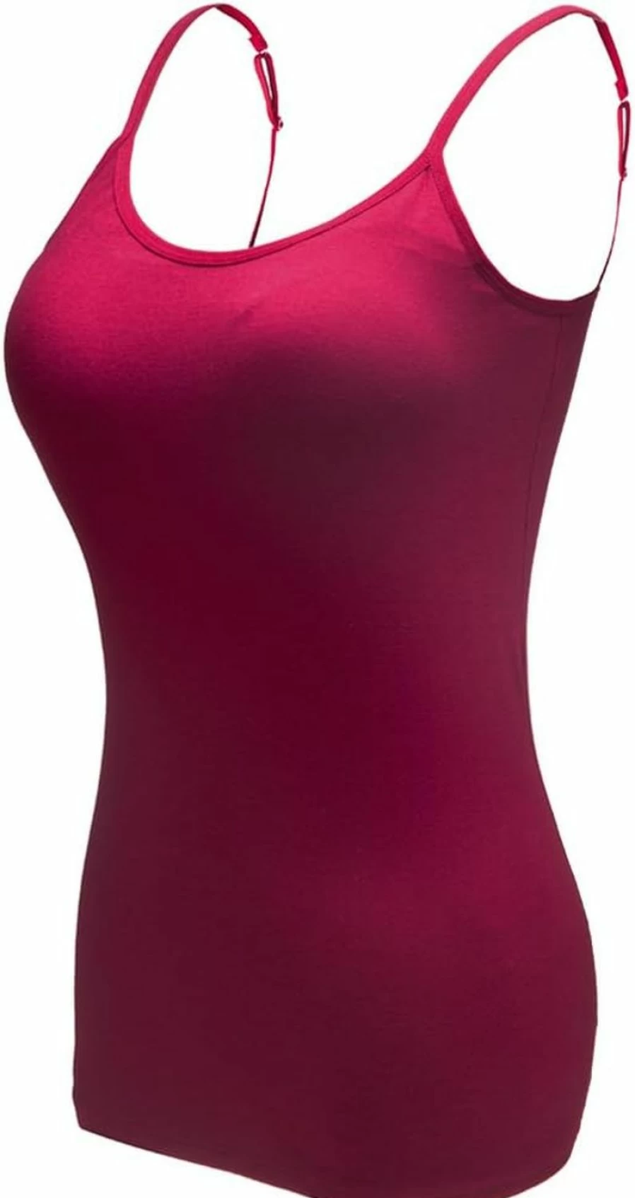 Ibeauti Women's Padded Camisole Top - Breathable Built-In Bra Tank for Comfort & Support