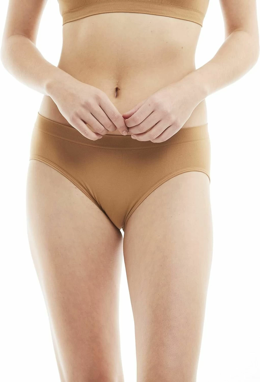 Kalon Women's Hipster Underwear 6-Pack - Soft Nylon Spandex Panties for Comfort & Breathability