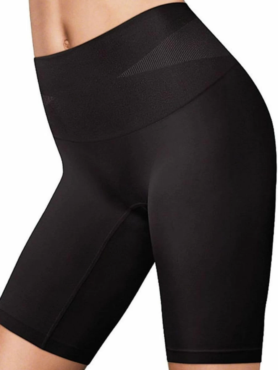 Maidenform Women's Seamless Thigh Slimmer Shapewear DM2550 - Tummy Control & Body Shaping High-Waisted Shorts for Smooth Look