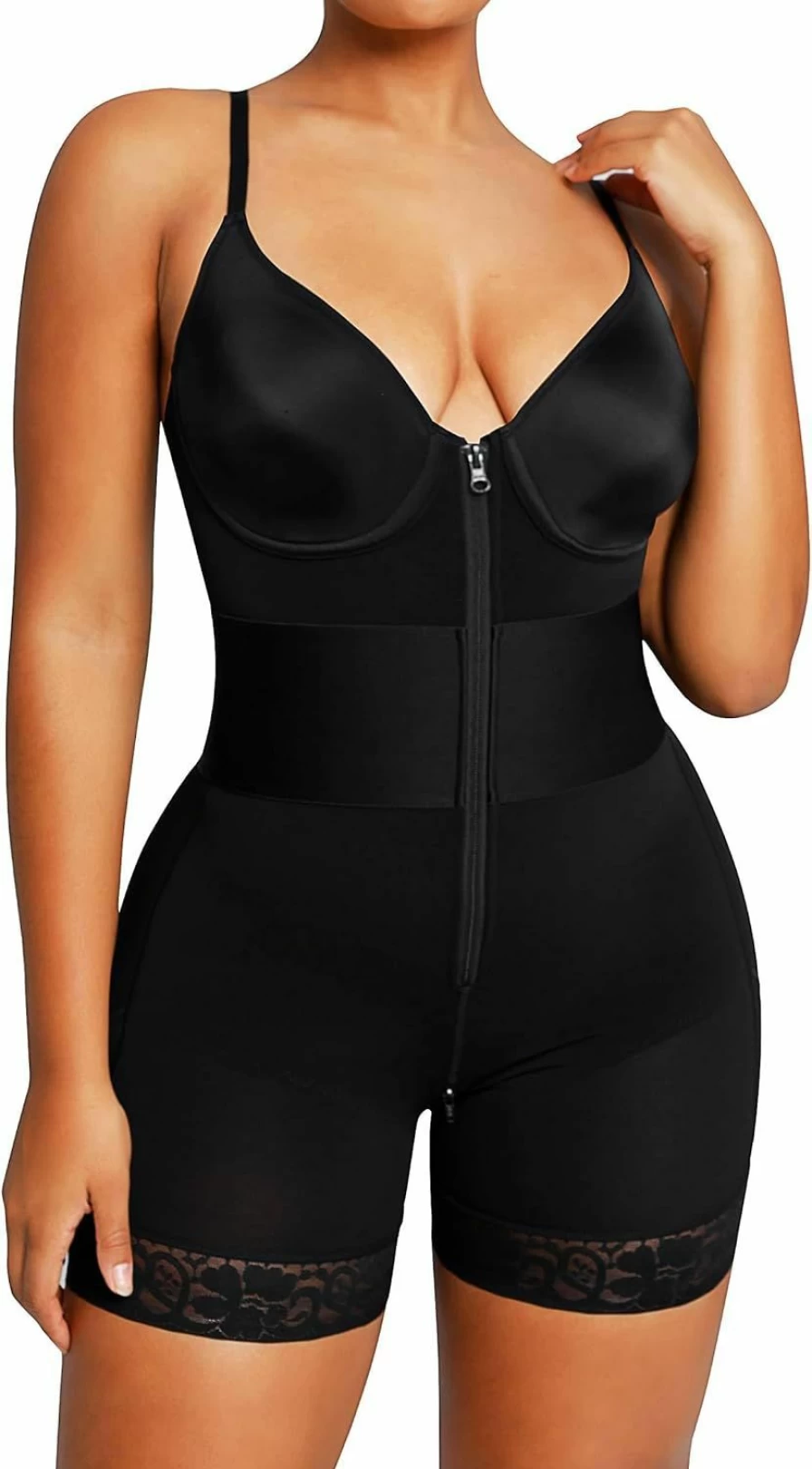 SHAPELLX Women's Tummy Control Shapewear Bodysuit - Butt Lifting Body Shaper for Slimming & Sculpting