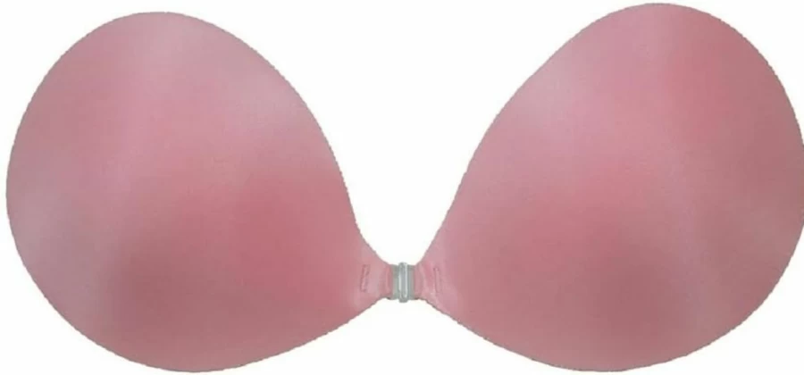 NuBra Original Seamless Invisible Adhesive Bra - Comfortable & Reusable Strapless Sticky Bra for Women