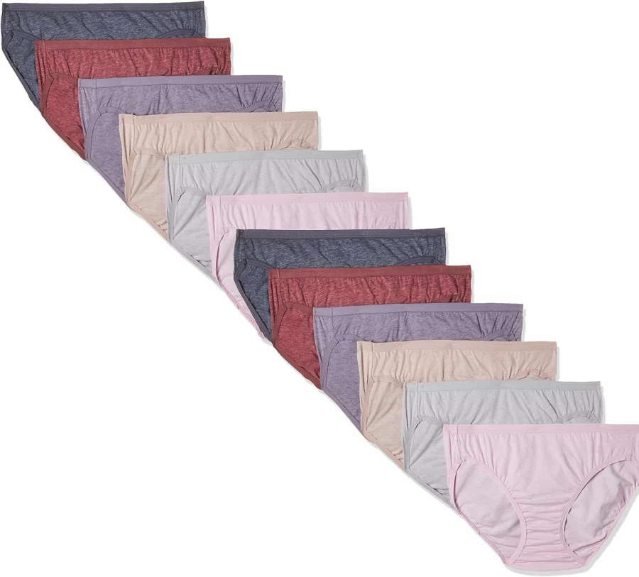 Fruit of the Loom Women's BeyondSoft Plus Size Underwear - Ultra Soft Comfort Fit Panties for Everyday Wear