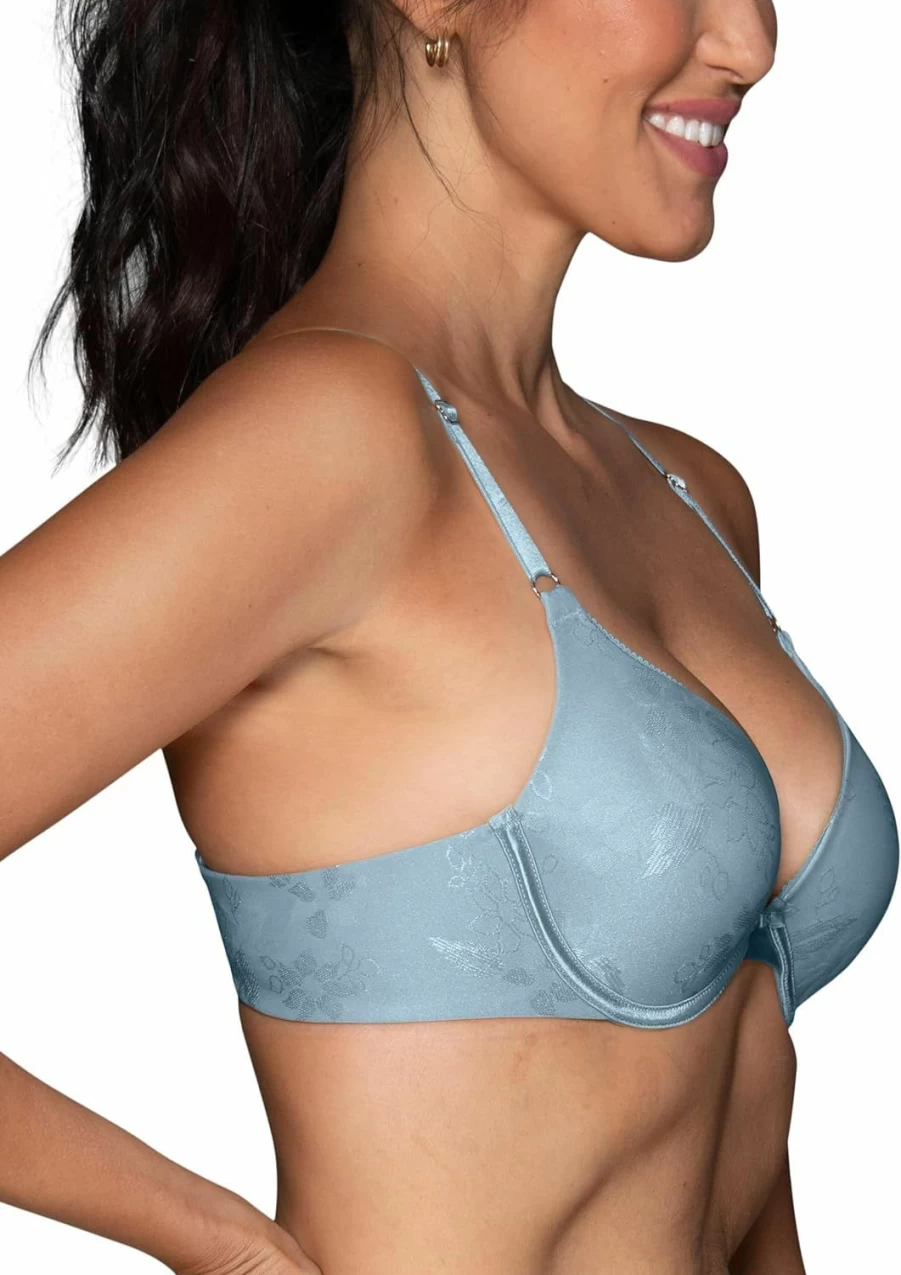 Vanity Fair Women's Ego Boost Push Up Bra – Add 1 Cup Size for Enhanced Lift & Comfort