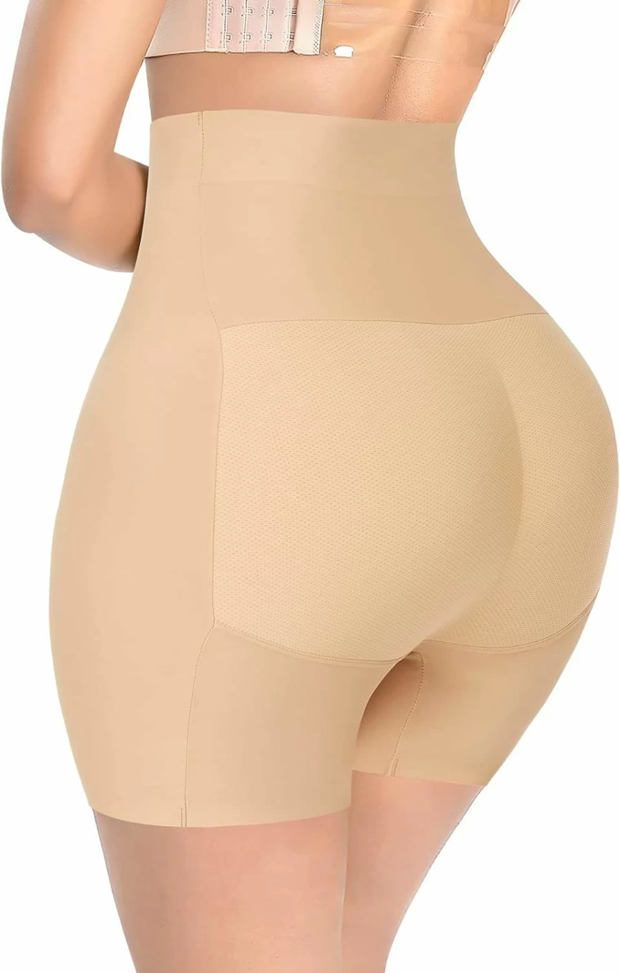 Werena Seamless Butt Lifting Panties for Women - Padded Shapewear Enhancer with Booty Pads