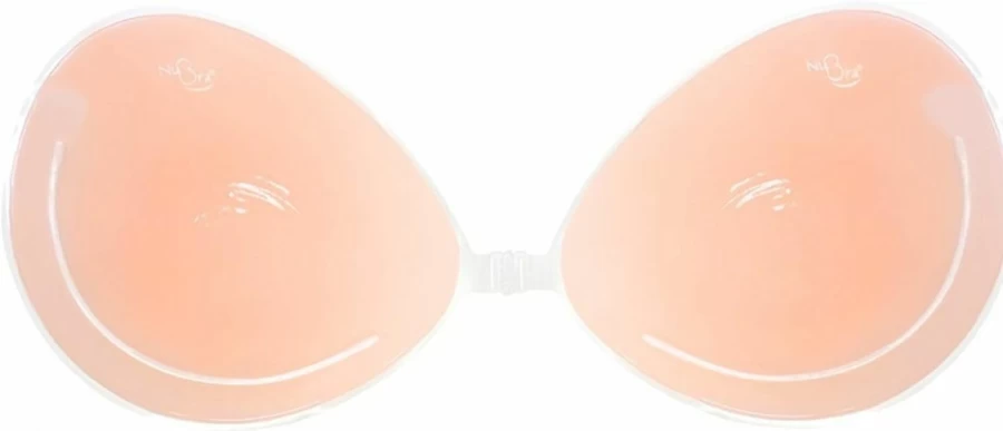 NuBra 3D Push-Up Underwire Silicone Adhesive Bra - Invisible Sticky Bra for Women