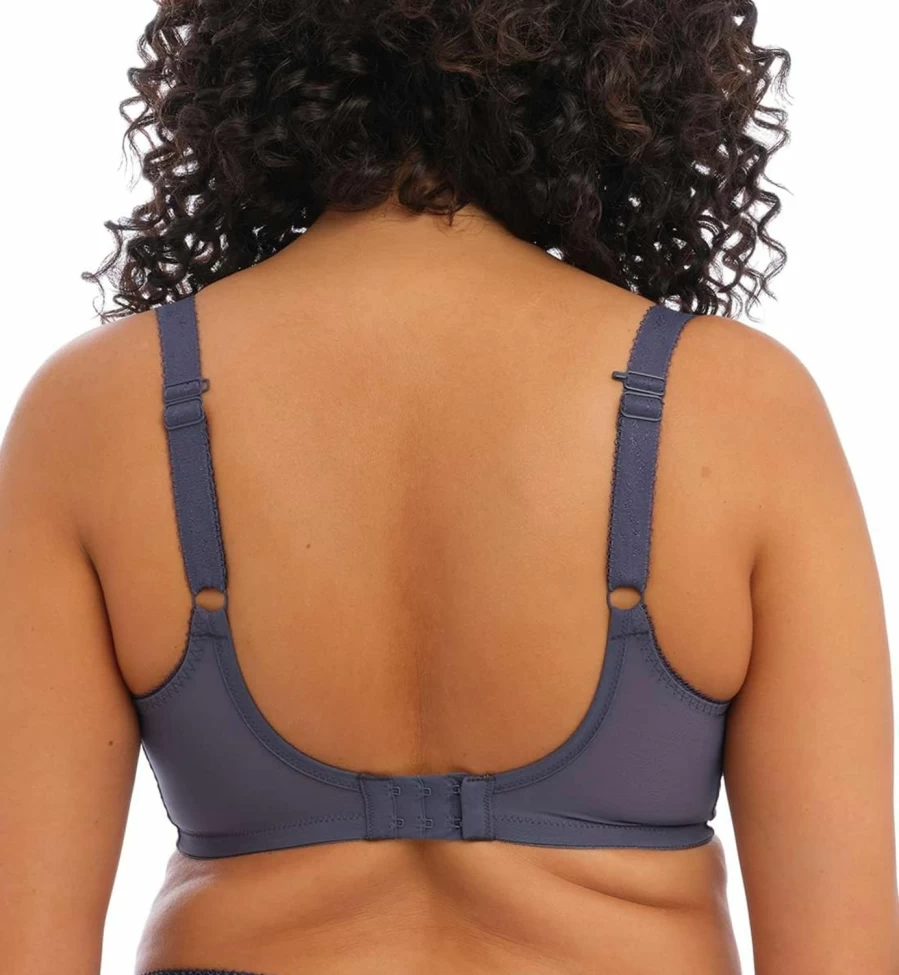 Elomi Women's Charley Plunge Bra with Stretch Lace and Underwire for Support and Comfort