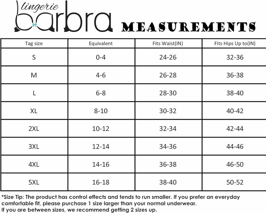 Barbra Lingerie Plus Size Women's Light Control Briefs Panties 5-Pack Comfortable Underwear Set