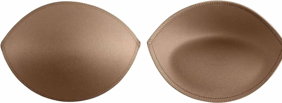 ButtonMode Push Up Padded Bra Inserts - Sew In Lift Enhancer for Bridal, Dresses & Everyday Wear