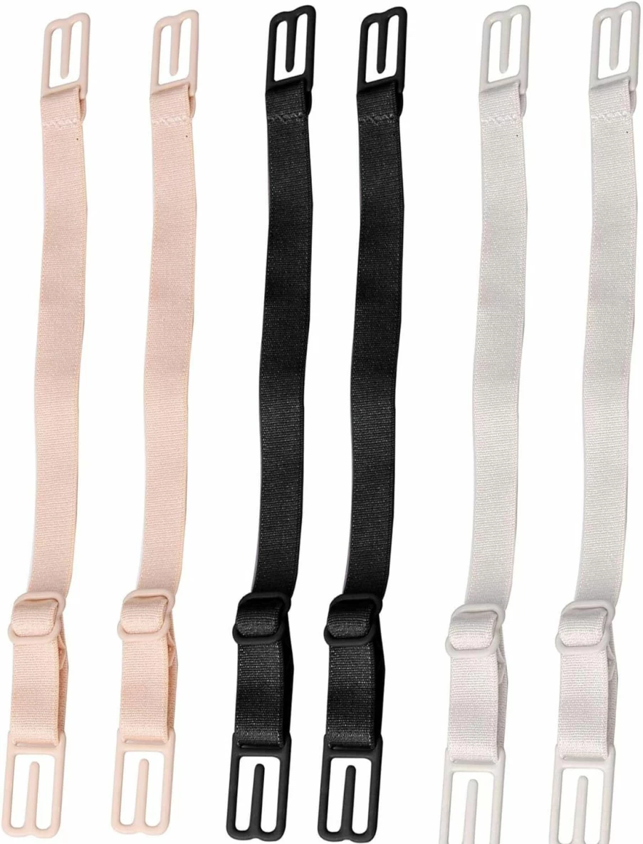 JIAKAI Women's Racerback Bra Strap Holder - Elastic, Non-Slip, Conceals Straps for Comfort & Support