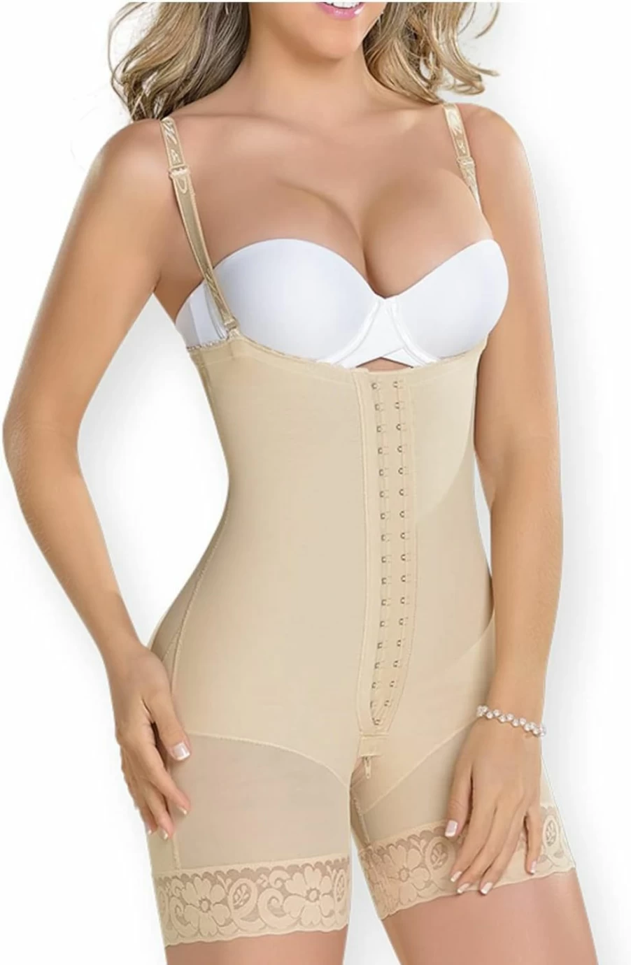 M&D Postpartum Shapewear for Women – Colombian Reductoras Fajas Strapless Girdle, Butt Lifting & Body Shaper Post Surgery Recovery