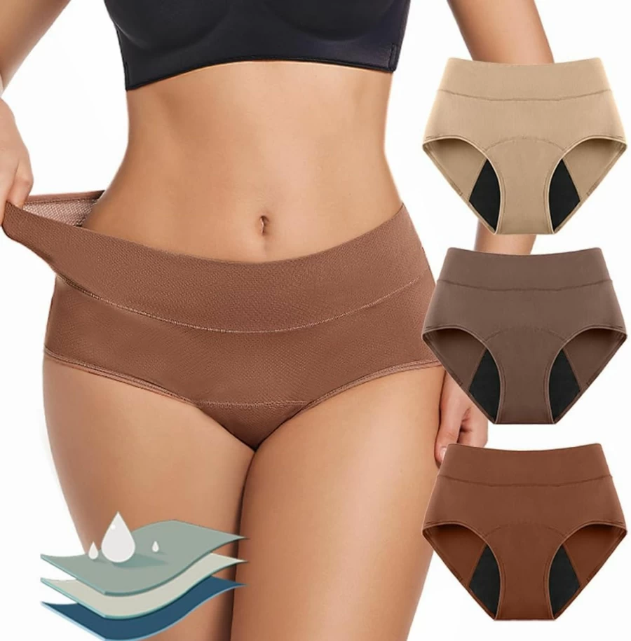 Mordlanka Women's Breathable Period Underwear | Leak-Proof Menstrual Panties | Comfortable & Reusable