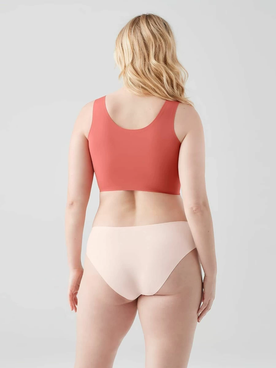True & Co Women's True Body Lift Scoop Neck Bra - Comfortable Supportive Wireless Bra for Everyday Wear