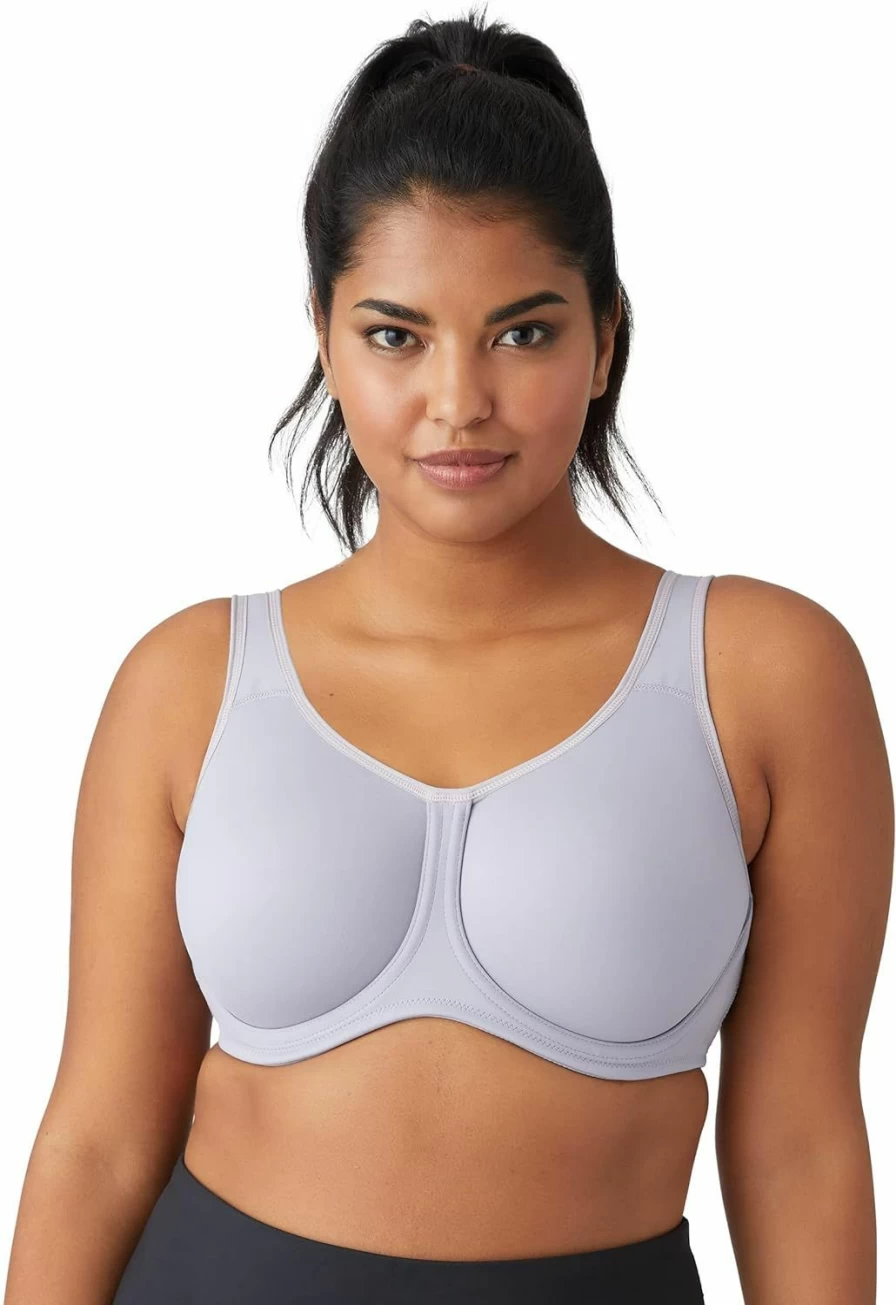 Wacoal Women's Full Figure Underwire Sports Bra for Maximum Support and Comfort