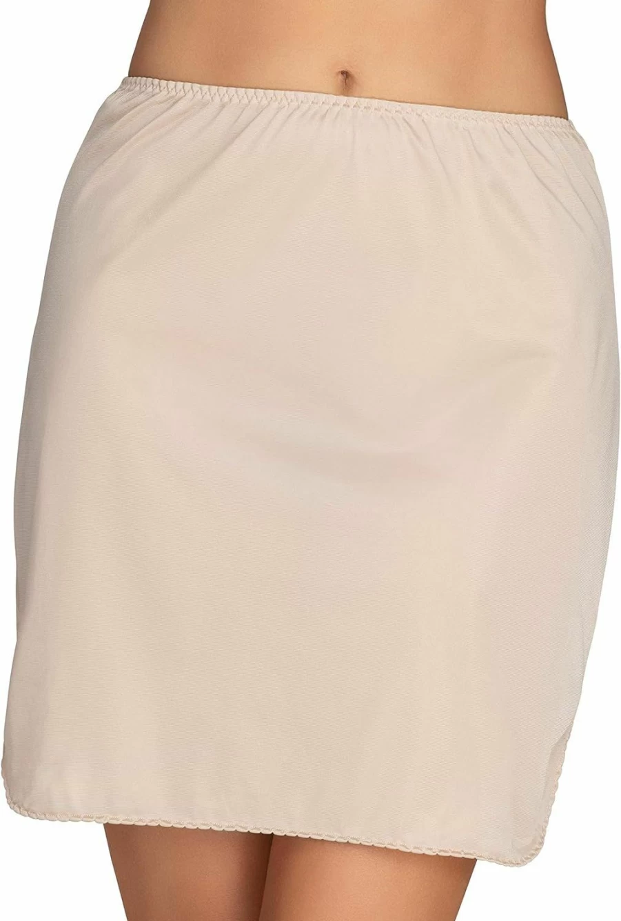 Vanity Fair Women's Anti-Static Half Slip - Nylon Under Dress Slip for Comfort & Static Control