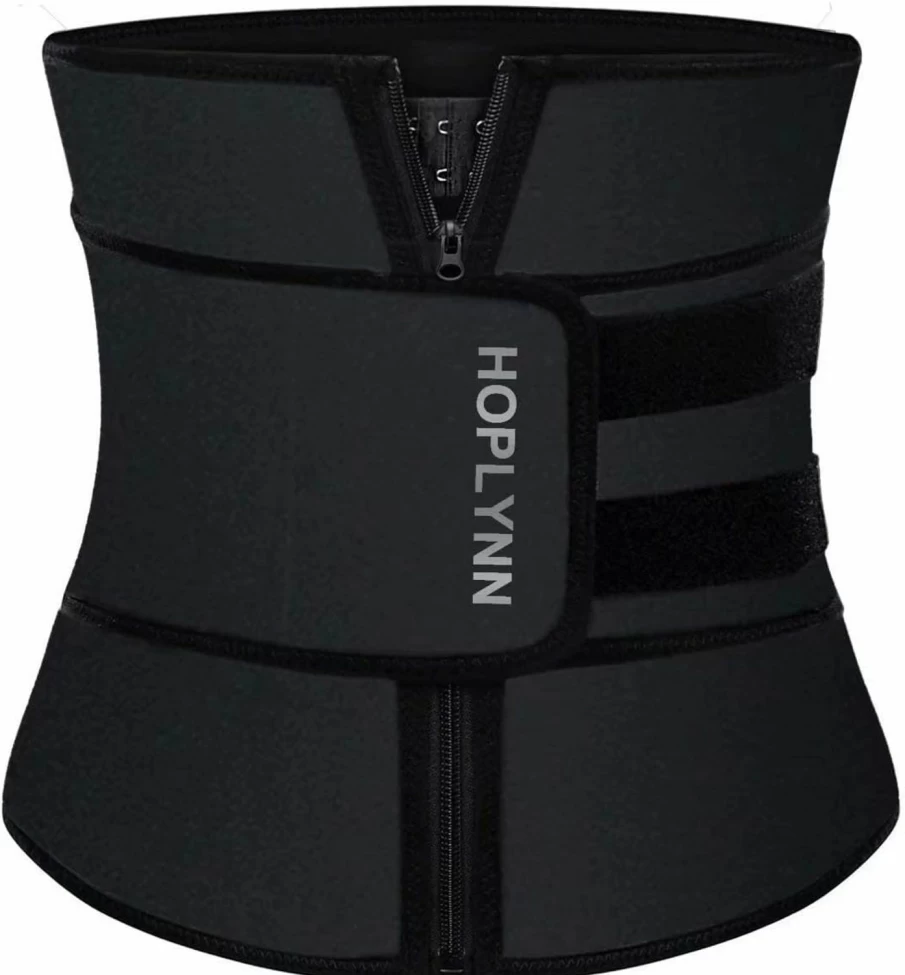 Amazon Women's Neoprene Waist Trainer Corset - Sweat-Enhancing Tummy Trimmer Belt for Body Shaping