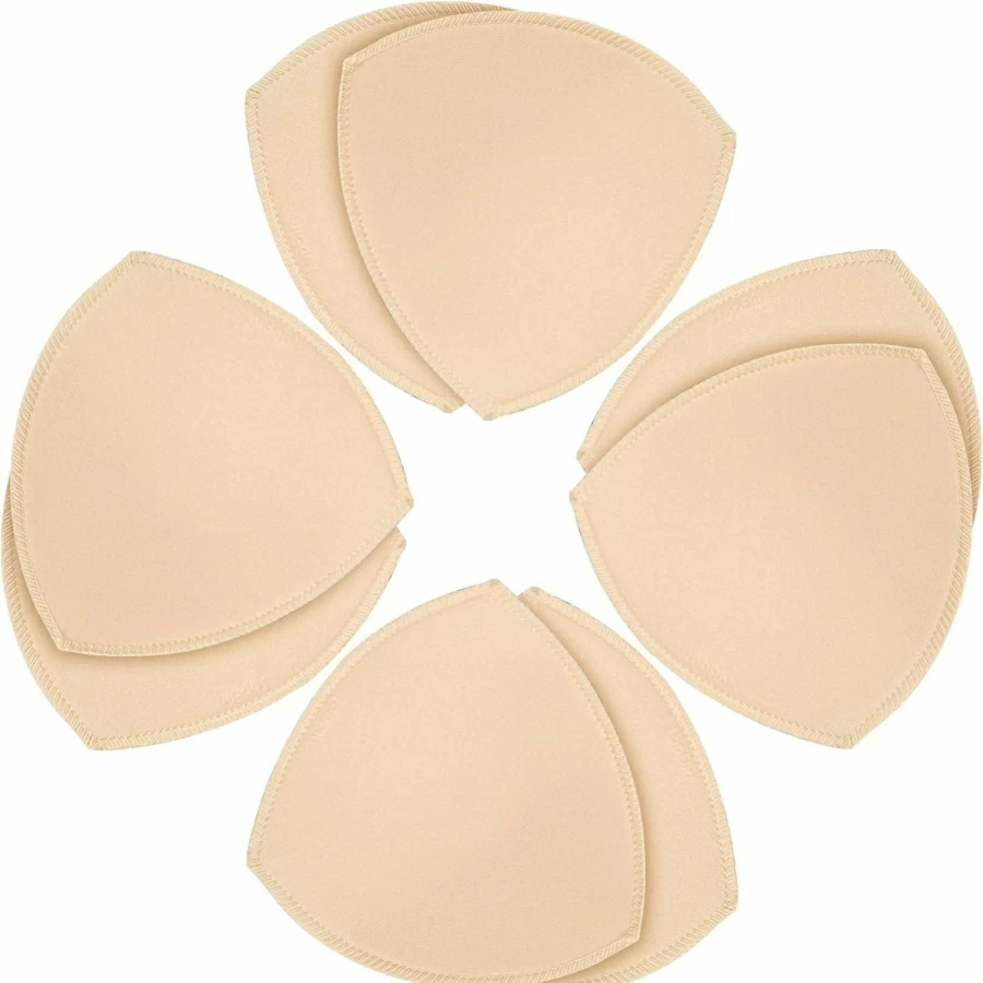 URSMART Removable Breathable Push Up Bra Pads for Sports Bras & Bikini Tops - Comfortable Bra Cup Inserts