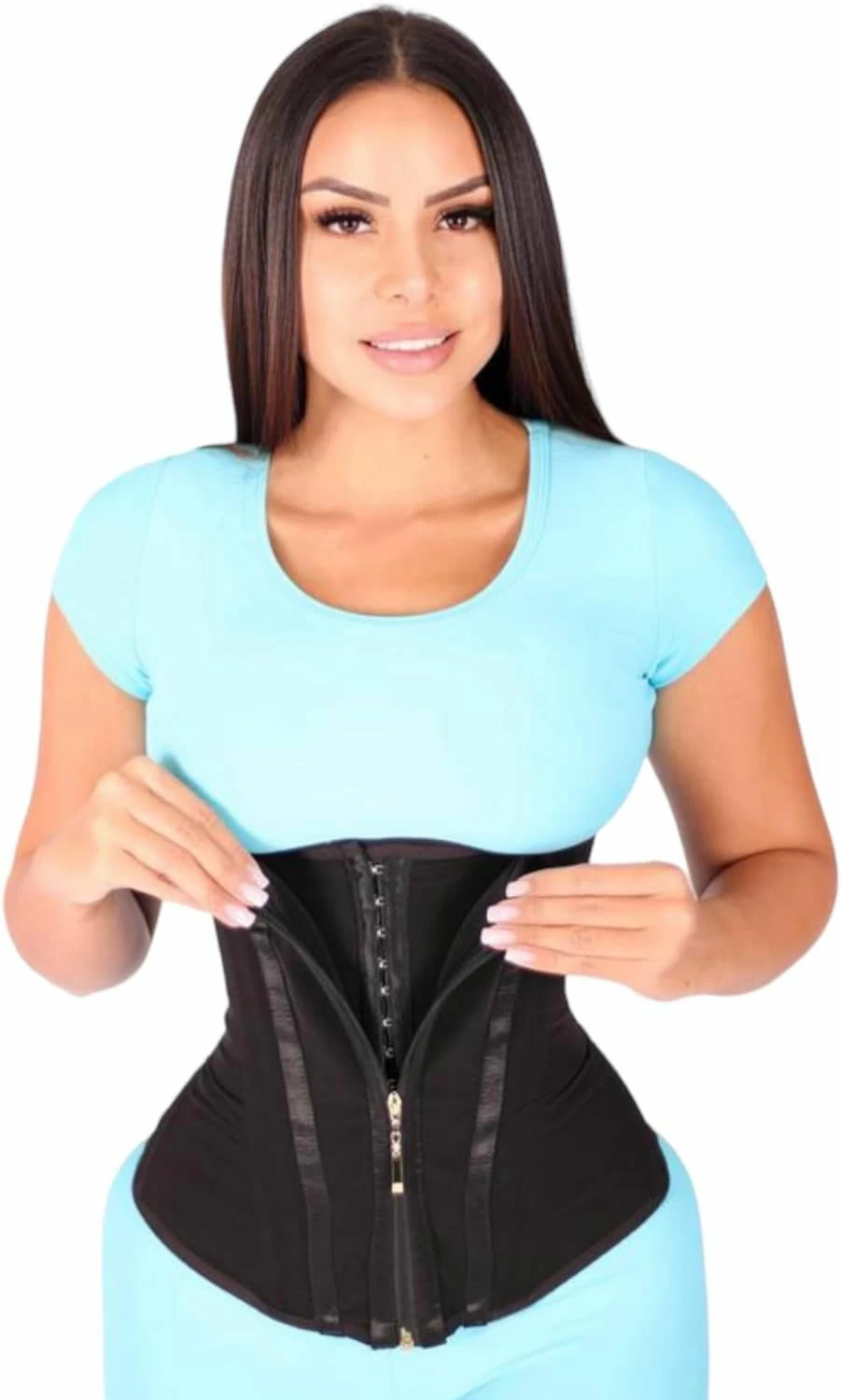 Silueta Perfecta Waist Trainer for Women - Hourglass Corset Cincher, Body Shaper Girdle for Tummy Control & Posture Support