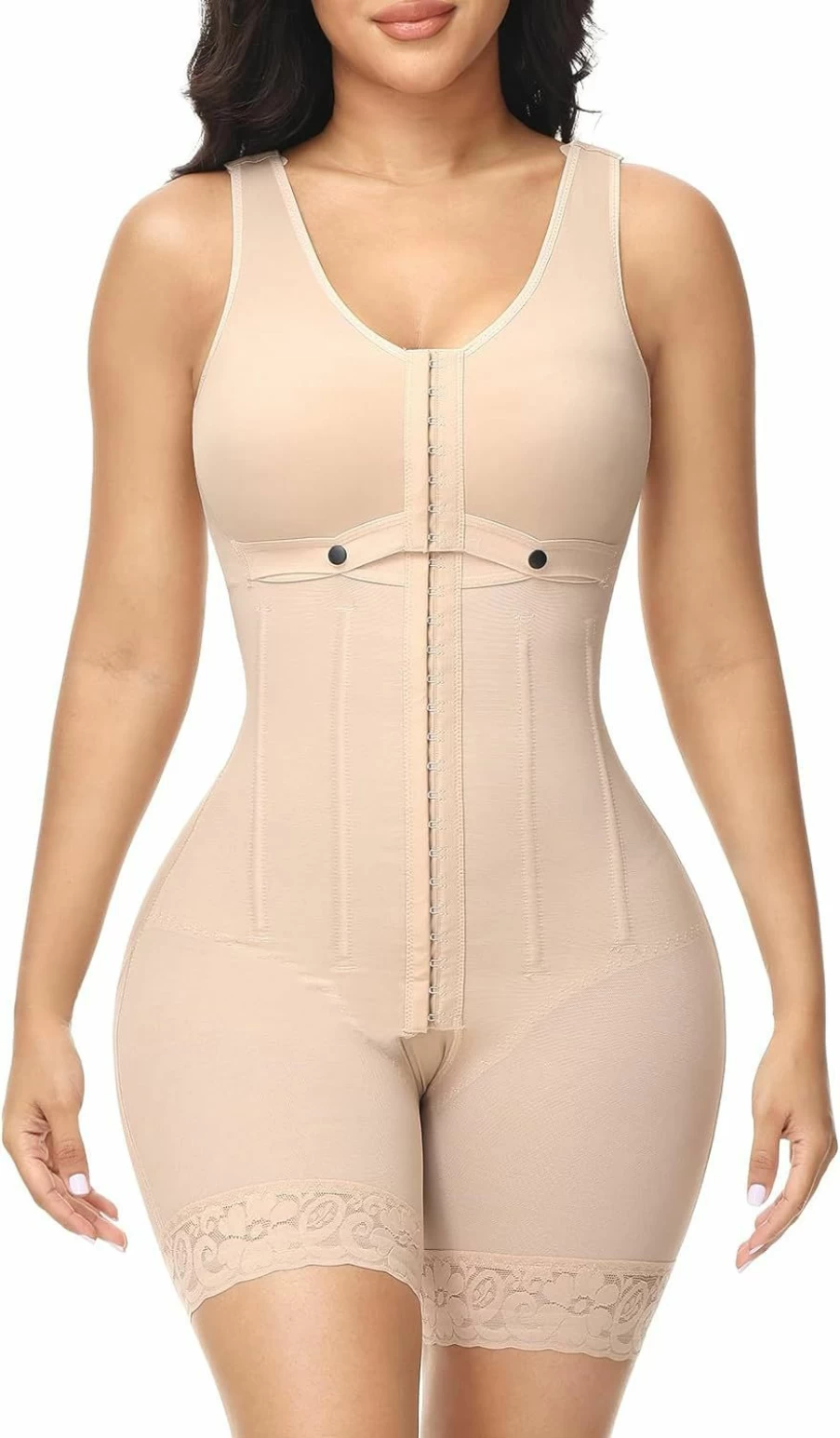 M MYODRESS Colombian Shapewear for Women - Post Surgery Compression Bodysuit, Tummy Control Fajas, Postpartum Full Body Shaper for Tummy & Waist Training