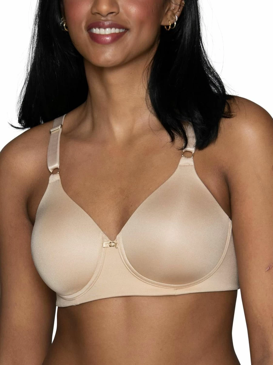 Vanity Fair Women's Full Coverage Bra 4-Way Stretch Lightly Lined Smoothing Underwire Comfort Plus Size Up to DD