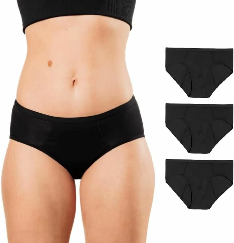 Bambody High Absorbency Period Underwear for Women – Ultra Comfortable Leak-Proof Menstrual Panties for Teens and Girls