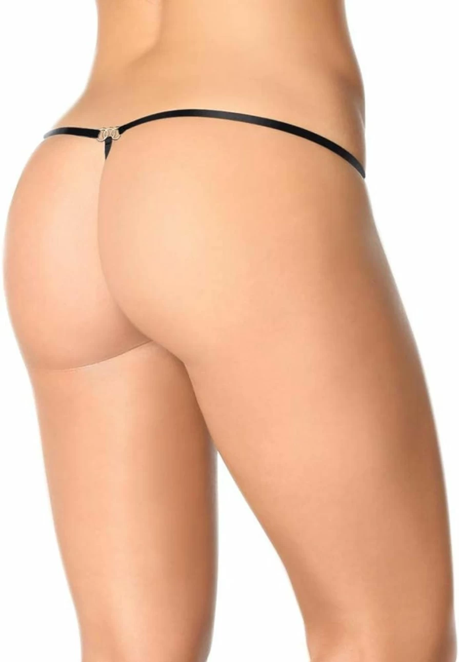 "Sexy Locker Women's Adjustable Micro Thong String Breakaway Low Rise Underwear"