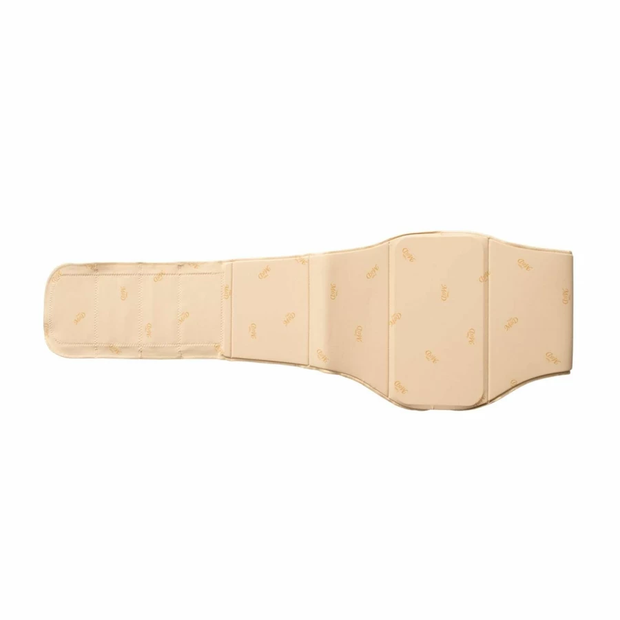 M&D 9100 Abdominal Board for Post-Lipo Surgery – 360 Compression Foam Panel for Liposuction Recovery, Beige