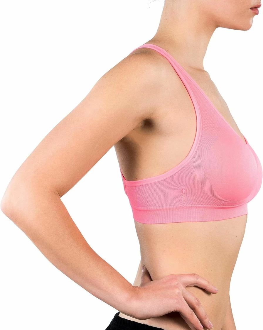 Alyce Ives Intimates Women's 4-Pack Comfort Sports Bras for Active Wear