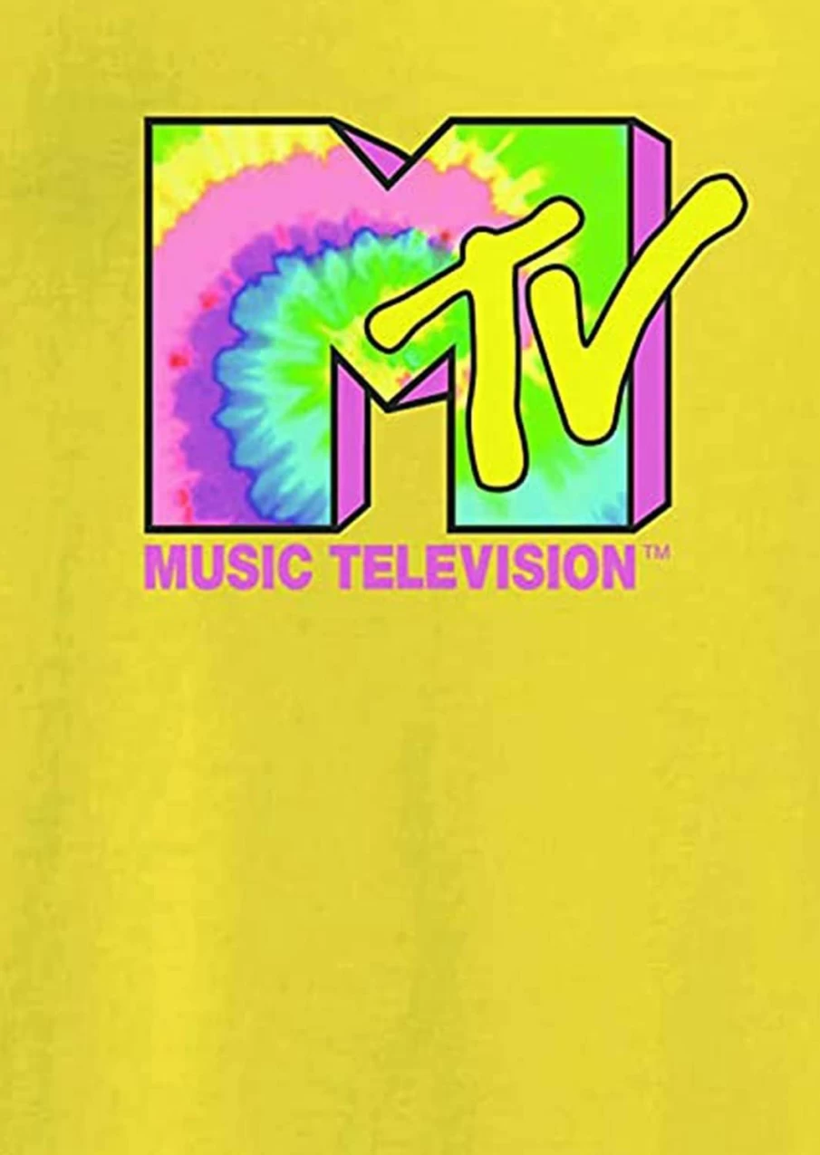 MTV Vintage 1980s 1990s Festival Sleeveless Logo Tank Bodysuit for Women - Retro Party Outfit