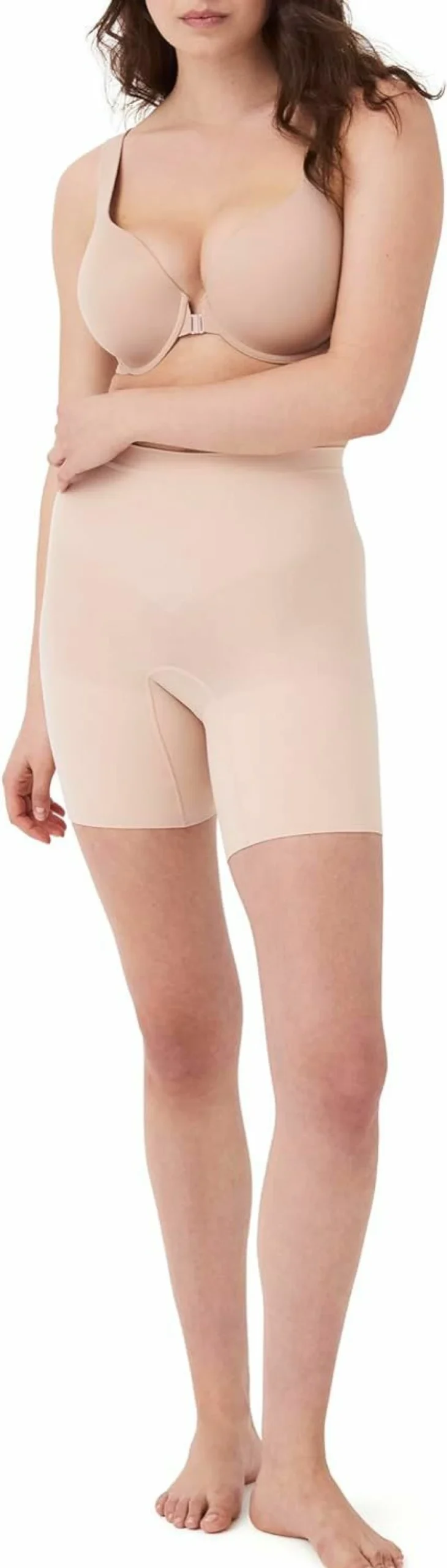 SPANX Power Shorts for Women - High-Waisted Shaping Shorts with Tummy Control & Thigh Slimming