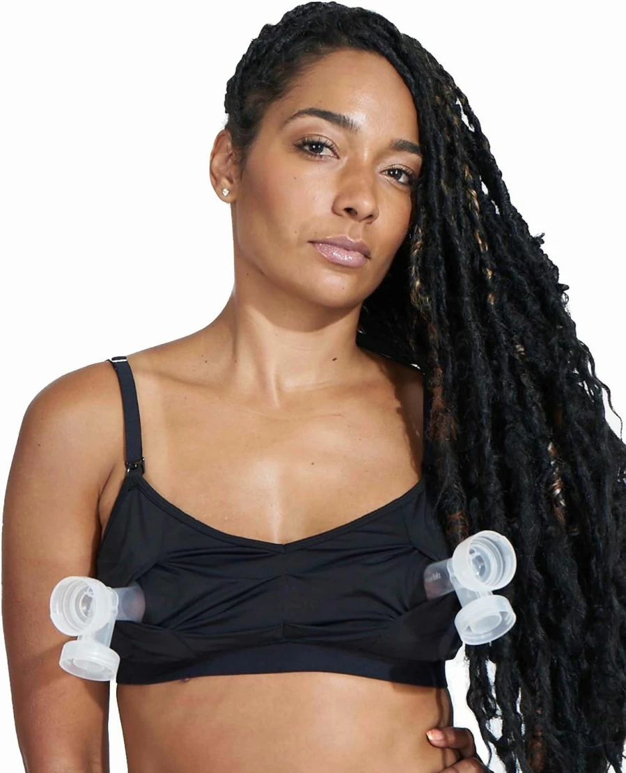 Bodily Do Anything Bra - Best Hands-Free Nursing & Pumping Maternity Bra, Winner of Babylist's Award, Sizes S-3X