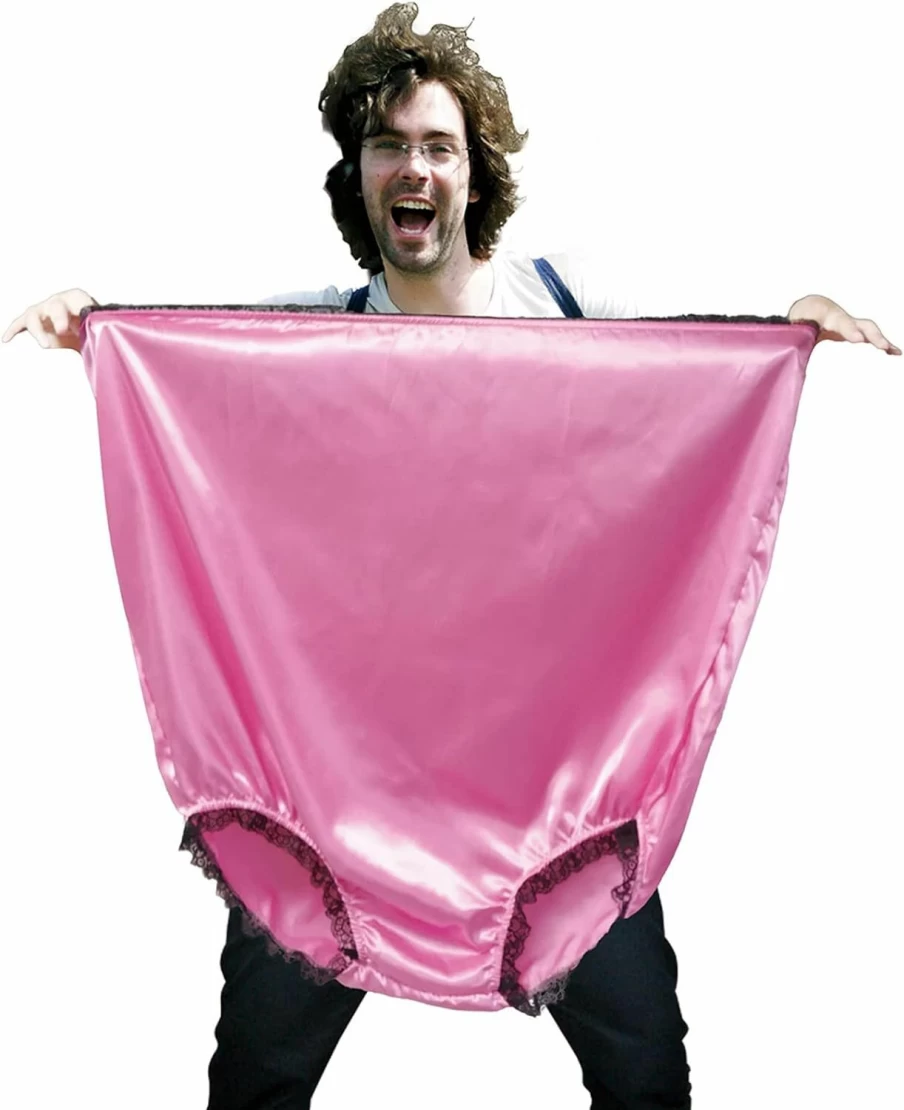 Hosrnovo Women's Funny Big Granny Panties 28 Inch Novelty Underwear Gag Gift for Adults