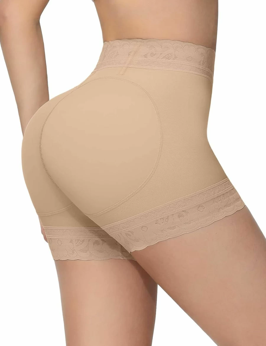 SHAPSHE Butt Lifting Shapewear Shorts for Women - Tummy Control, Seamless Thigh Slimming Compression Underwear