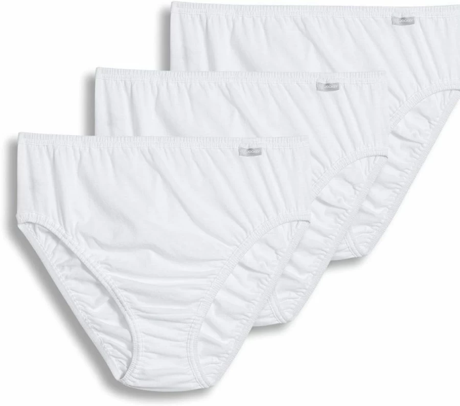 Jockey Women's Elance Hipster Underwear 3-Pack - Soft Comfortable Cotton Panties