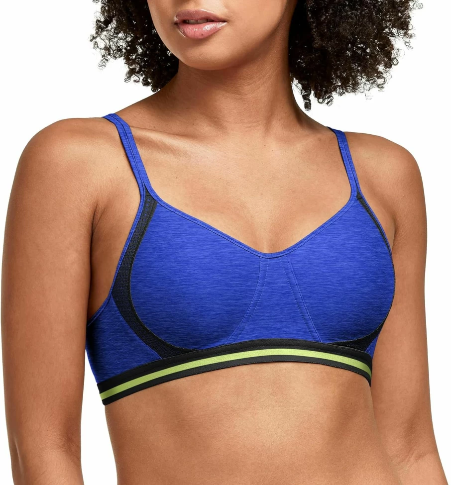 Hanes Women's ComfortFlex Wireless Bra - Cooling X-Temp Mesh T-Shirt Bra, Wirefree Support for All-Day Comfort