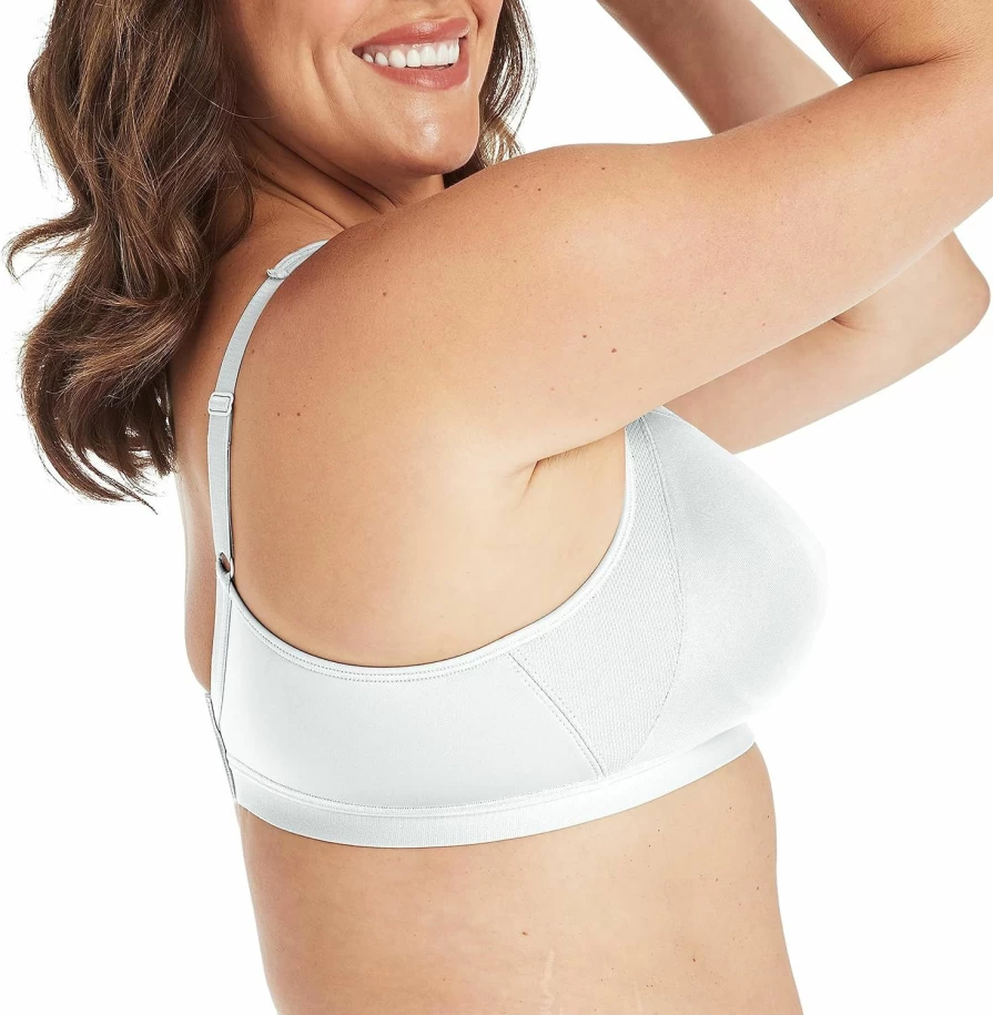 Playtex Women's 18-Hour Wireless Comfort Bra - Full Coverage, Breathable, Smoothing Support for Active Lifestyles
