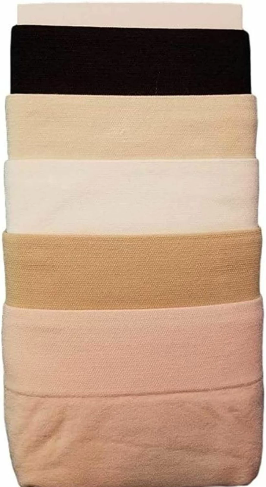 Carole Hochman Women's Comfort Stretch Seamless Underwear Briefs, Soft Cotton Blend, 5-Pack