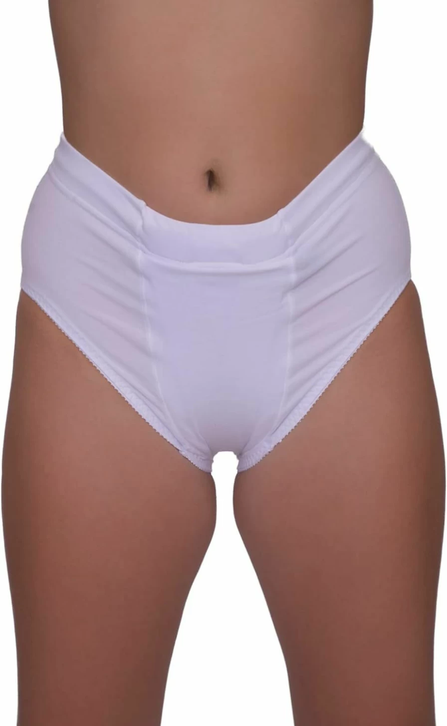 Underworks Vulvar Varicosity Support Brief with Groin Compression - Relief for Pelvic Prolapse & Varicose Veins - Model 521