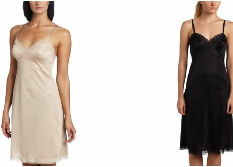Vanity Fair Women's Anti-Static Nylon Full Slip for Under Dresses - Comfortable & Smooth Fit (Sizes S-5XL)