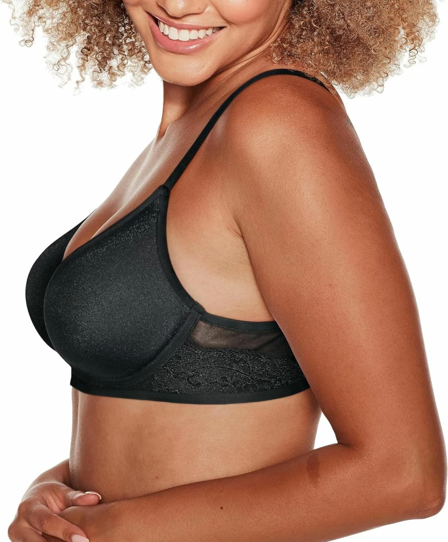 Bali Women's Comfort Underwire Bra with U-Back Posture Support & Smoothing Design